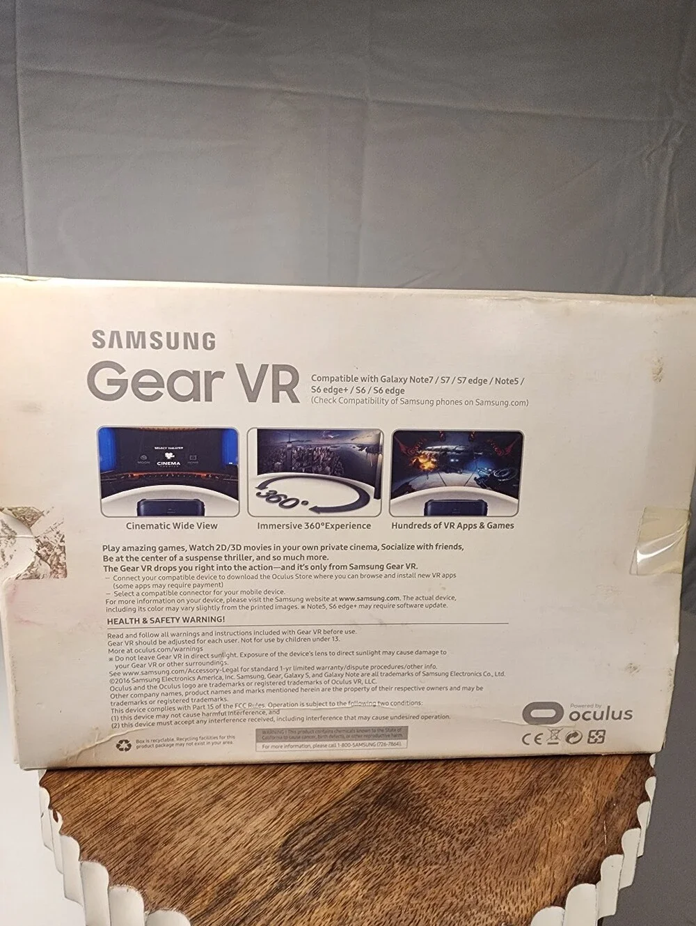 Samsung Gear VR Headset - Dark Blue
